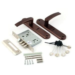 Замок врезной Рязань 74009 ЗВ9-8/15 РФ-61 5кл. мед.ант.