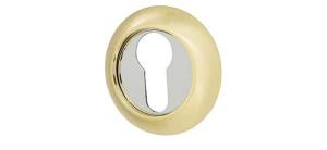 Накладка под ключ R1 SB/CP (Матовая латунь/Хром) MSM