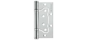 Петля универс. б/врезки 500-2BB 100х2.5 CP (хром)