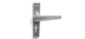 Ручка к замку ЗВ-4-3.01 серебро (как ДААЗ) Зенит