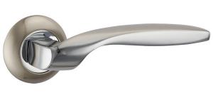 Ручка раздельная BOSTON TL SN/CP-3 матовый никель/хром