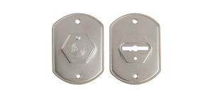 Накладка Гардиан ГН-20 (никель) под сув.кл. ком-т фасов.