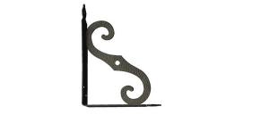 Кронштейн НОЭЗ 150*120 дек.черный матовый