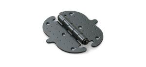 Петля накл. фигурная НОЭЗ ПН 5- 90-S черный матовый