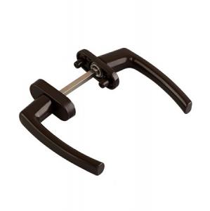 Ручка балконная BHS 4 (31) RAL8019 корич.