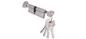 Цил.мех-зм MSM NW100mm SN простой кл/верт. (Матовый никель)