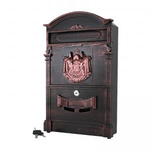 Ящик почтовый АЛЛЮР №4010В старая медь