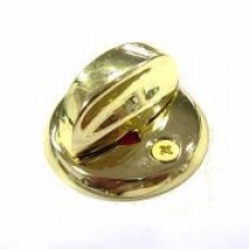 Поворотная кнопка 907 латунное покрытие