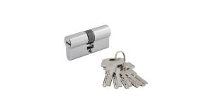 Цилиндр.мех-м ЕСО Z ЛП-90 (45-45) (хром) НОРА