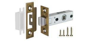 Защелка врезная PUNTO L45-8 ABG Зеленая бронза