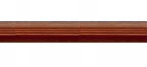 Порог-Стык 38 мм 0,9 /красное дерево