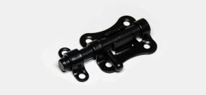 Задвижка накладная НОЭЗ ЗТ-40 черный матовый