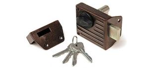 Замок накладной Зенит ЗН 1-2 (медь)