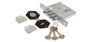 Замок врезной Рязань 81000 ЗВ8-8 М/13 4риг. б/пл.