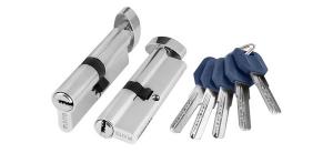 Цил.мех-зм PUNTO Z402/ 80mm(35+10+35) CP хром 5кл.