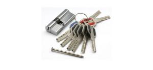 Цилиндр. мех-зм BR  90 (30x60), 5 кл. хром  Замкофф