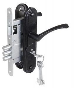 Замок врезной Зенит ЗВ 9-4-2 (черный)