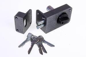 Замок накладной Зенит ЗН 2-3 (серебро)