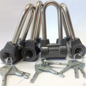 Набор замков ЧАЗ ВС2-4А-01 4 замка + 9 ключей