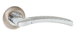 Ручка раздельная GEFEST TL SN/CP-3 матовый никель/хром