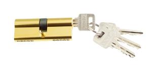 Цилиндр.мех-зм TRODOS LL-ЦМ 70-5К PB (золото)