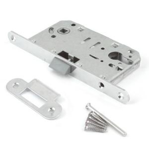 Замок врезной Apecs 5300-P-CR бесшумная защелка б/цил.