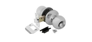 Ручка защелка 6082 CP-B (фик.) хром