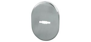 Накладка ESC 475 СP на сувальд.замок хром