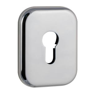 Накладка ESC 486-C SQ XL (хром) CP-8 на сув. замок