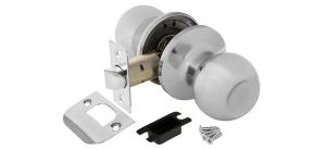 Ручка защелка 6072 CP-P (хром) без фик.