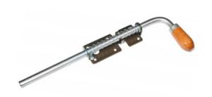 Засов с пружинной ЗСП-500 мод.4 /цинк/  ДОМАРТ