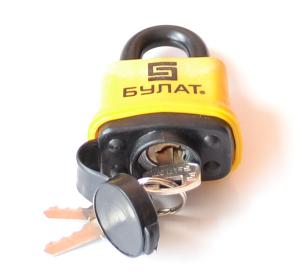 Замок навесной Булат ВС 0330 влагозащ. Blister