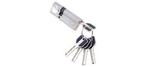 Цил.мех-зм MSM C60/30mm SN перфо.кл/кл. (Матовый никель)