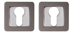 Накладка под цил. ET QR GR/CP-23 графит/хром