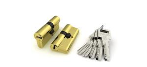 Цилиндр.мех-зм R600/100 mm (45+10+45) BBP латунь 5 кл.