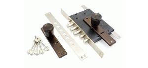 Замок врезной Герион Конкурент Т лев. б/ручек