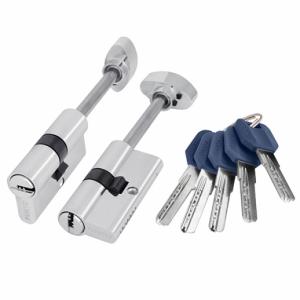 Цил.мех-зм PUNTO Z40775 mm (40+10+25) CP хром 5 кл. со штоком