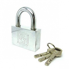 Замок навесной ВС 1040 (хром) 40 мм 3кл.