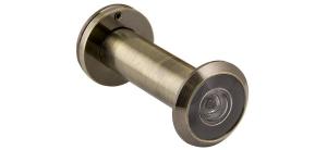 Глазок FUARO DVZ4, 16/200/70x130 AB бронза (оптика пластик, угол обзора 200)