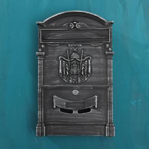 Ящик почтовый №4010В старое серебро малый