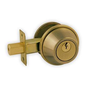 Замок врезной D1 ст.бронза (кл./фикс.) НОРА