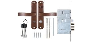 Замок врезной ПРОСАМ 88011 ЗВ9-8.З/13 (КЛП2-88).ЗП.РФ46Л-002.Ш.У3