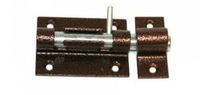 Засов круглый универс. /антик.медь/  Делга