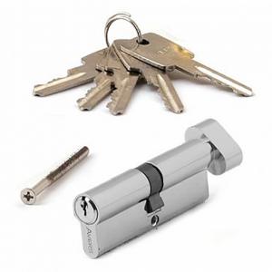 Цил.мех-зм MSM CW40в/70mm SN перфо.кл/верт. (Матовый никель)