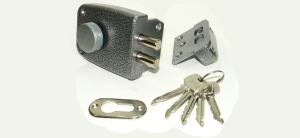 Замок накладной Аллюр ЗН 1-1 КЗ (аналог ЗН1-1Д Казань)