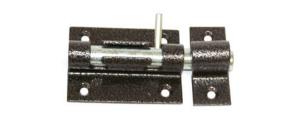 Засов круглый универс. /серебро/  Делга