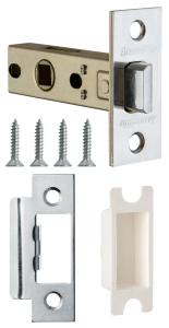 Защелка врезная LH 120-45-25 CP Хром SKIN /прям/