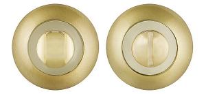 Ручка поворотная BK6 TL SG/GP-4 матовое золото/золото