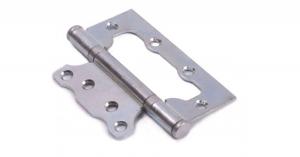 Петля без врезки (Петля бабочка ПБ) цинк белый