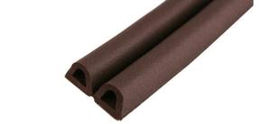 Уплотнитель P100 для окон коричневый